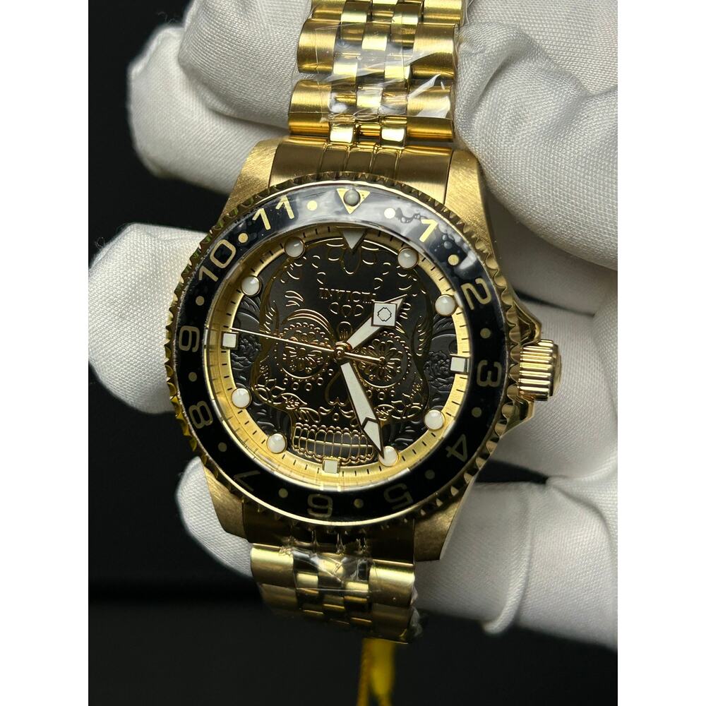 Invicta Pro Diver Dia De Los Muertos 40mm Watch / $249 Retail / Brand New!!